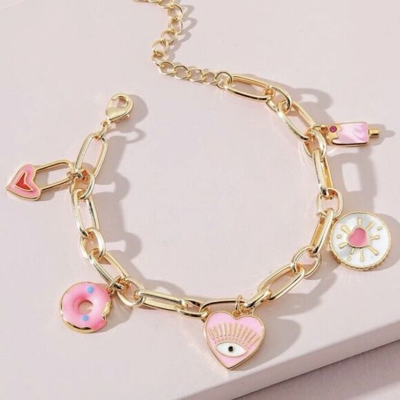 Free People Jewelry - evil eye bracelet #1018